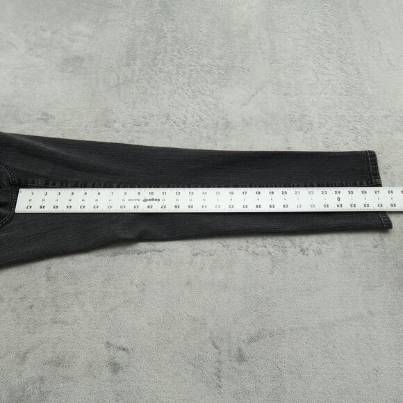 Chico's Platinum Jeans Women's 2 US-12 Short Gray Mid-Rise Slim Leg 27.5" Inseam - Picture 15 of 15